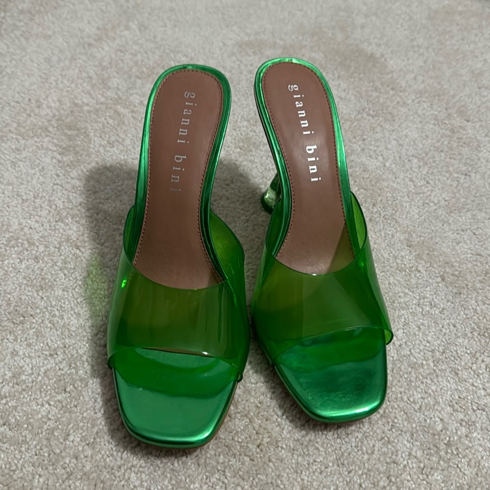Green heels